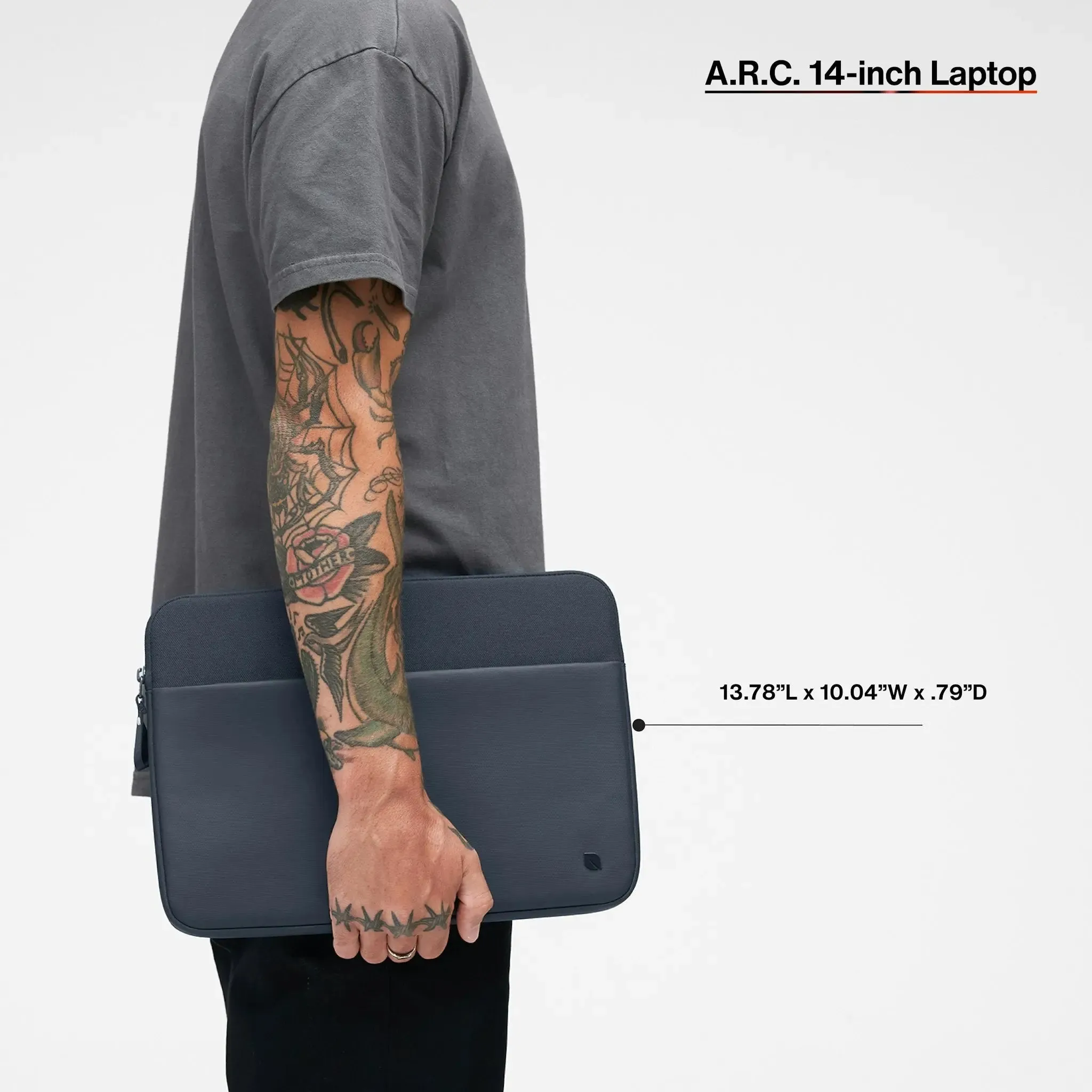 A.R.C. Sleeve With ReSpun 100% Recycled Polyester for 14-inch Laptop
