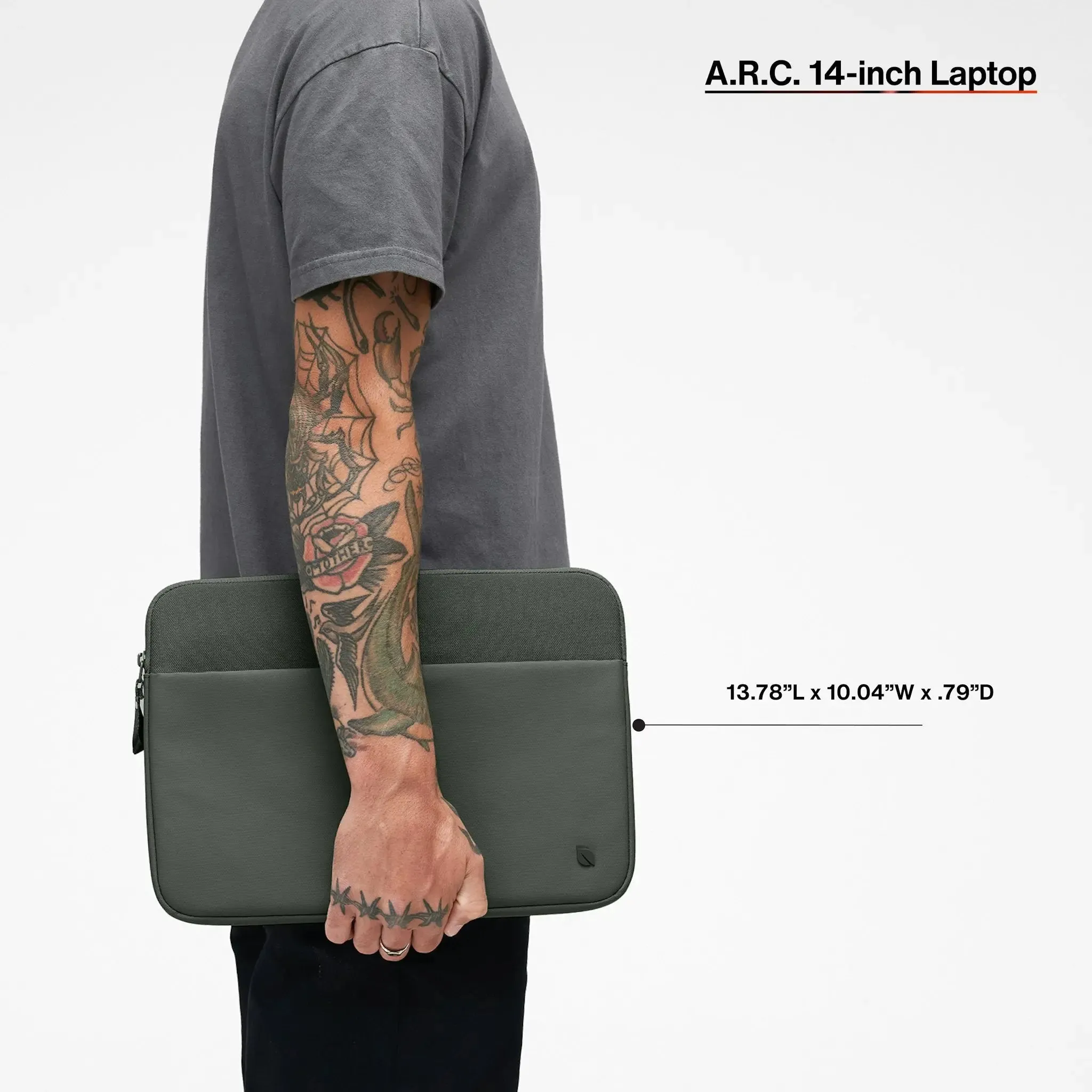 A.R.C. Sleeve With ReSpun 100% Recycled Polyester for 14-inch Laptop
