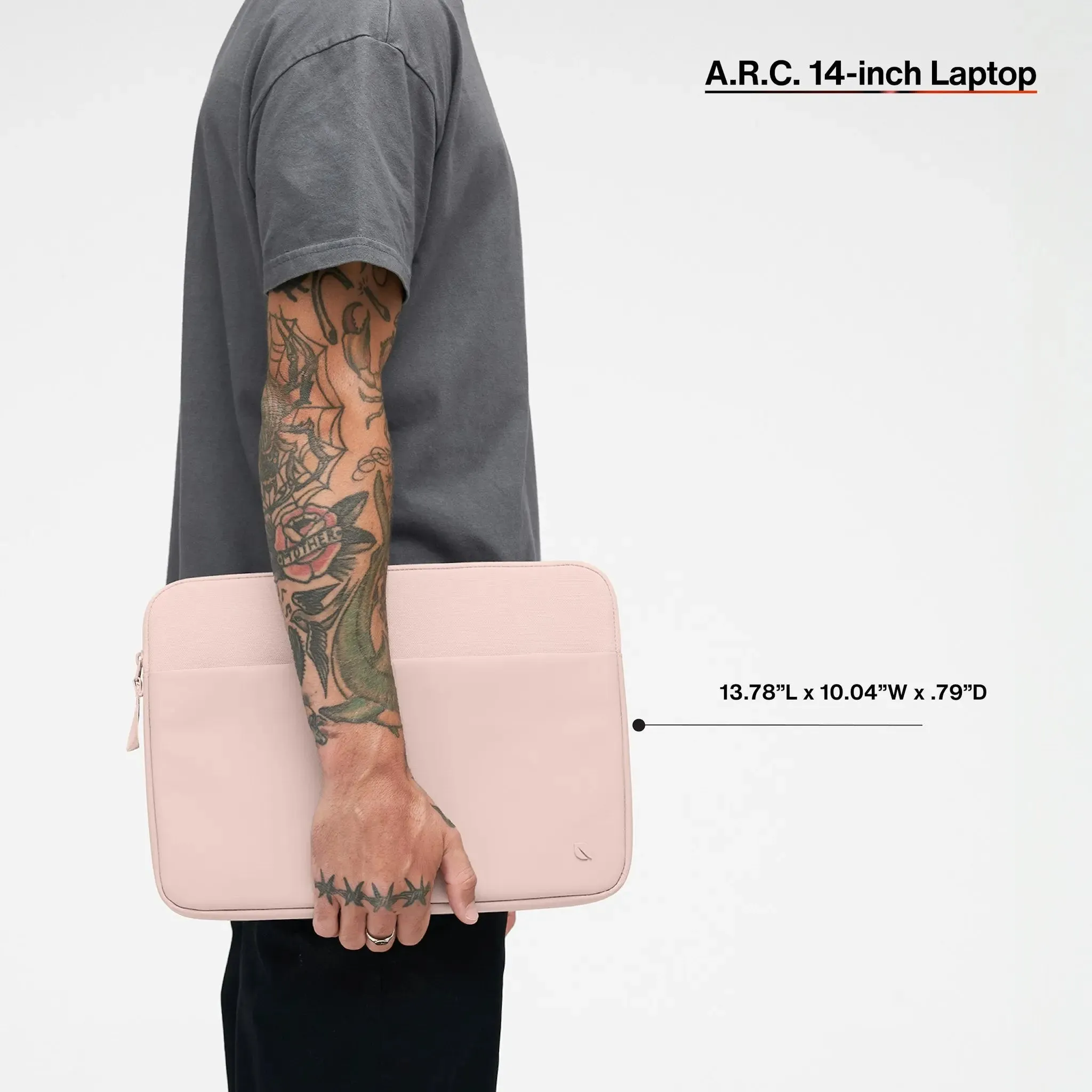 A.R.C. Sleeve With ReSpun 100% Recycled Polyester for 14-inch Laptop