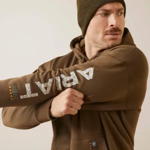 Ariat Rebar Mens Roughneck Pullover Hood Beech