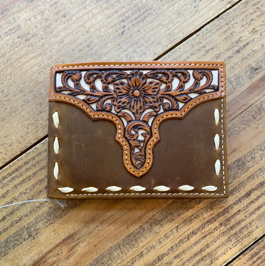Ariat Whipstitch Tooled Wallet