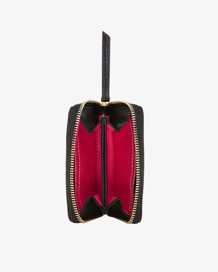 ARLINGTON MILNE Alexis Zip Purse - Black Multi