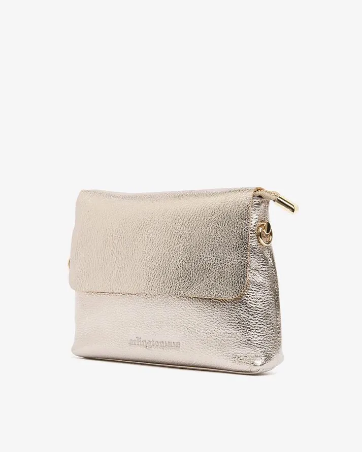ARLINGTON MILNE Amber Petite Bag - Gold