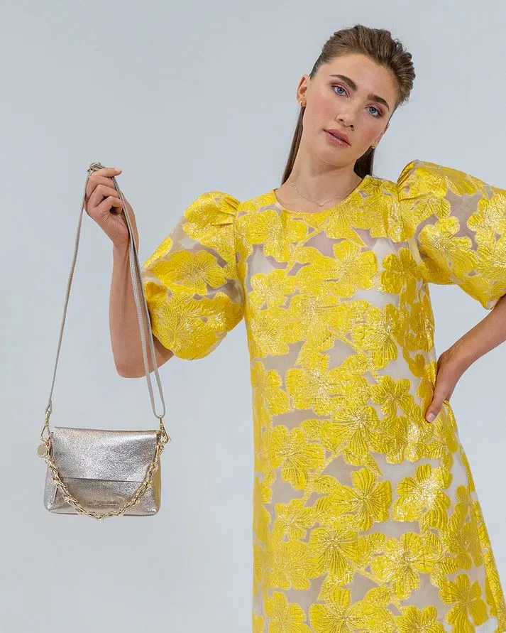ARLINGTON MILNE Amber Petite Bag - Gold