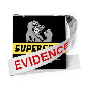 Arrowhead Forensics SuperSeal™ Evidence Tape Split Back Liner - Red "Evidence" Imprint on White - 1.5" x 100'