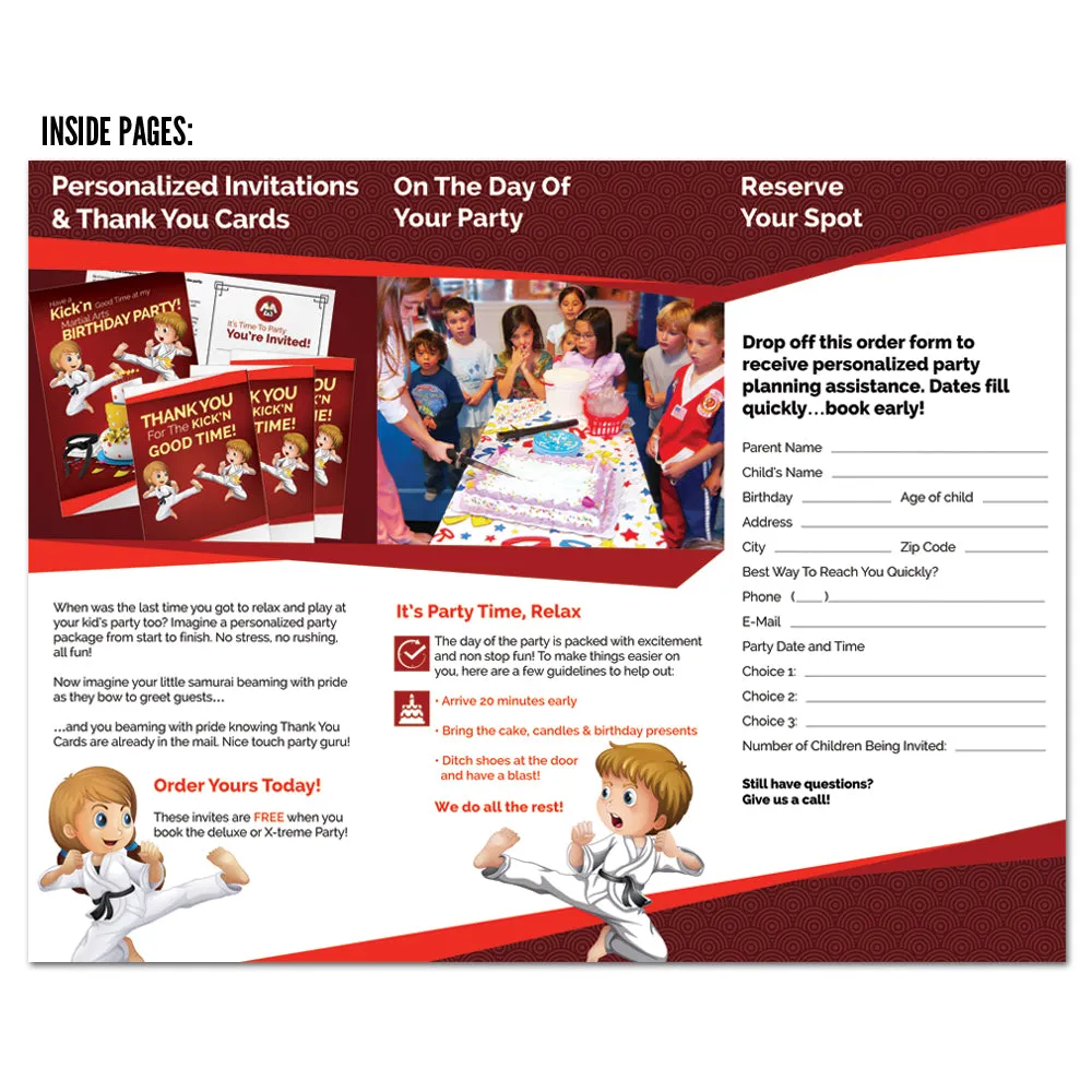 B90Z Tri-Fold Brochures