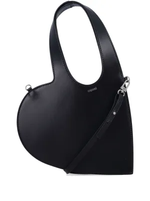 Baby heart leather crossbody bag