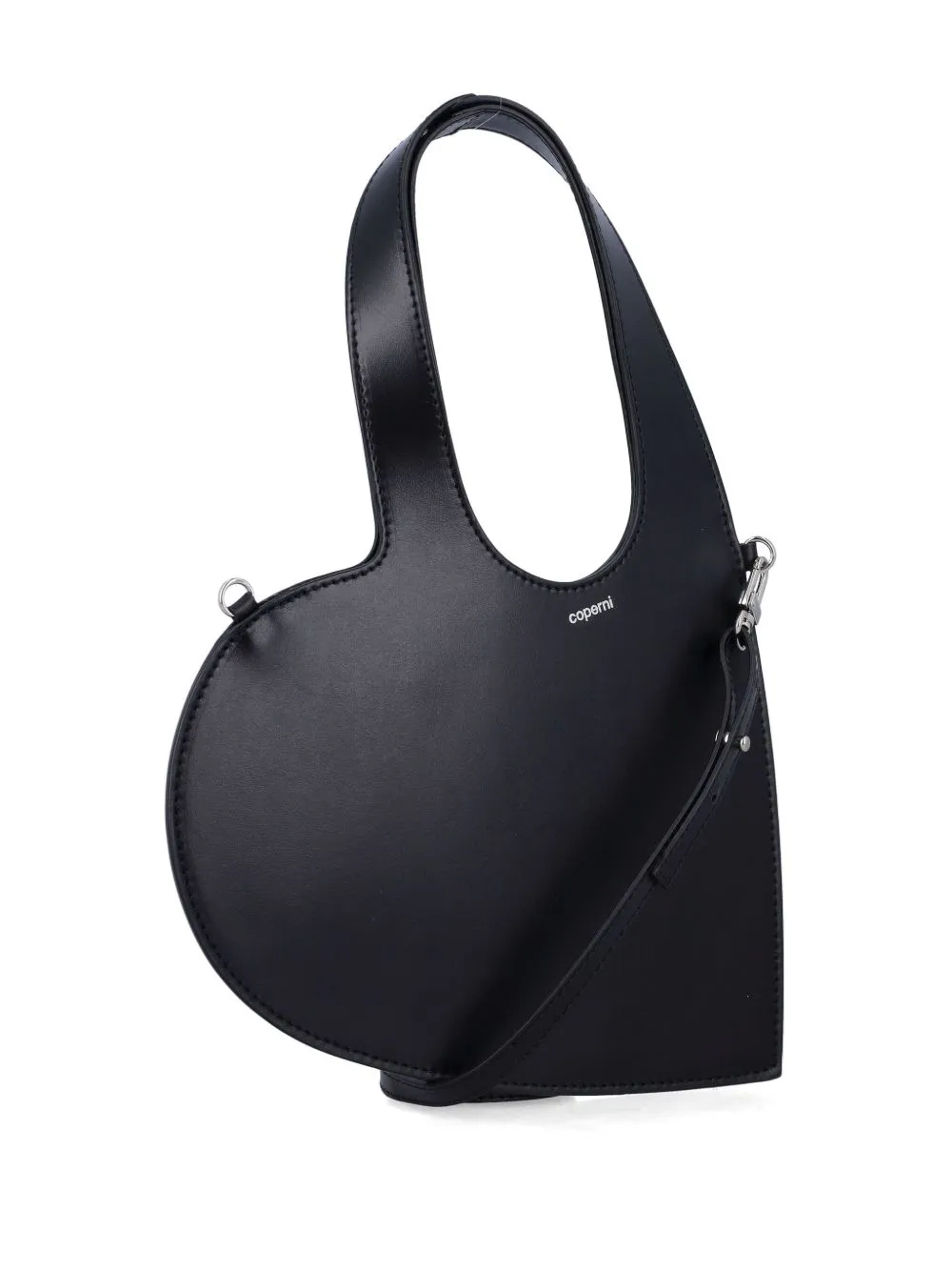 Baby heart leather crossbody bag