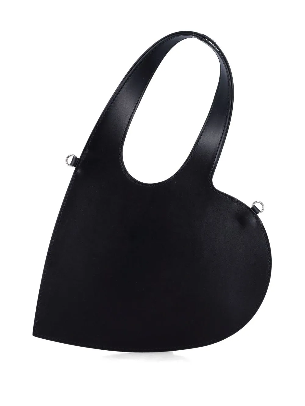 Baby heart leather crossbody bag