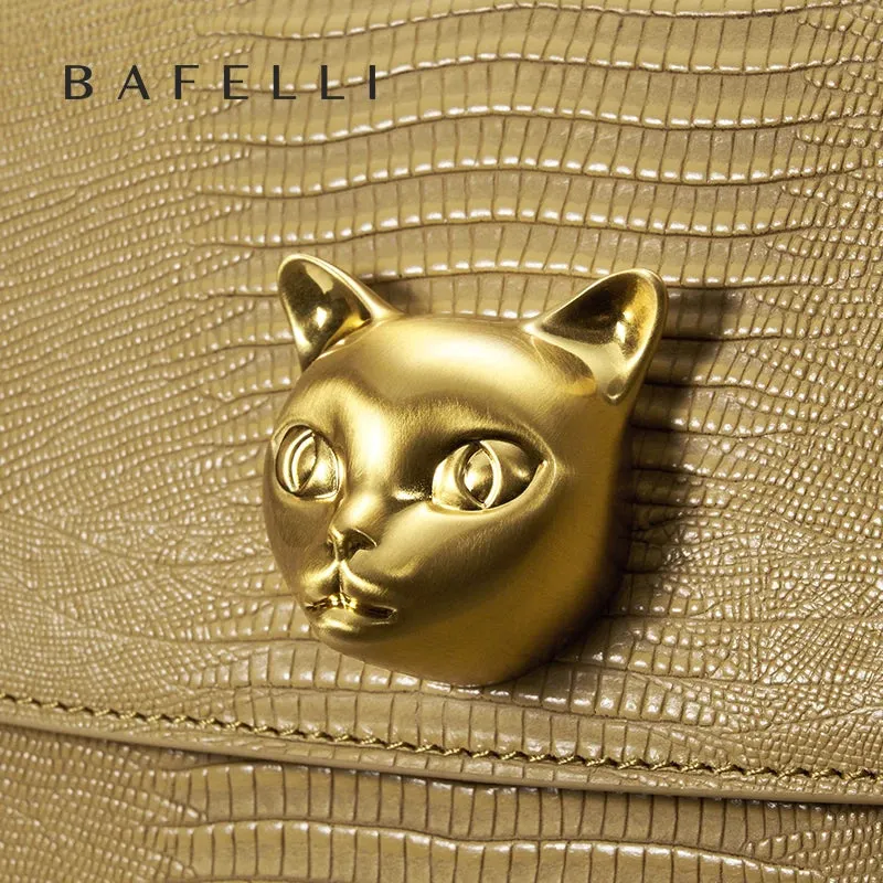 BAFELLI 2023 NEW TREND BOXY BAG LEATHER