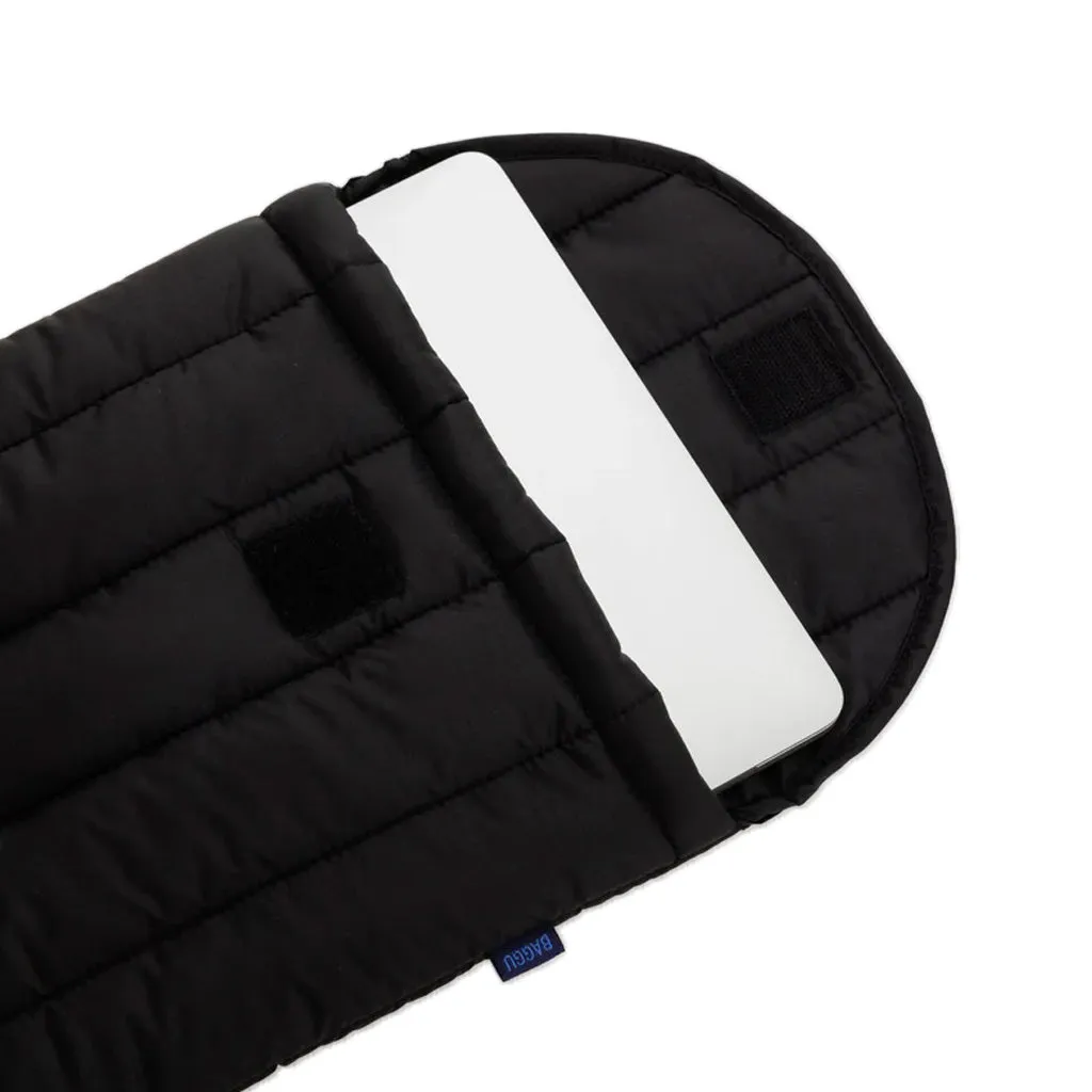Baggu Puffy 13/14 inch Laptop Sleeve, Black