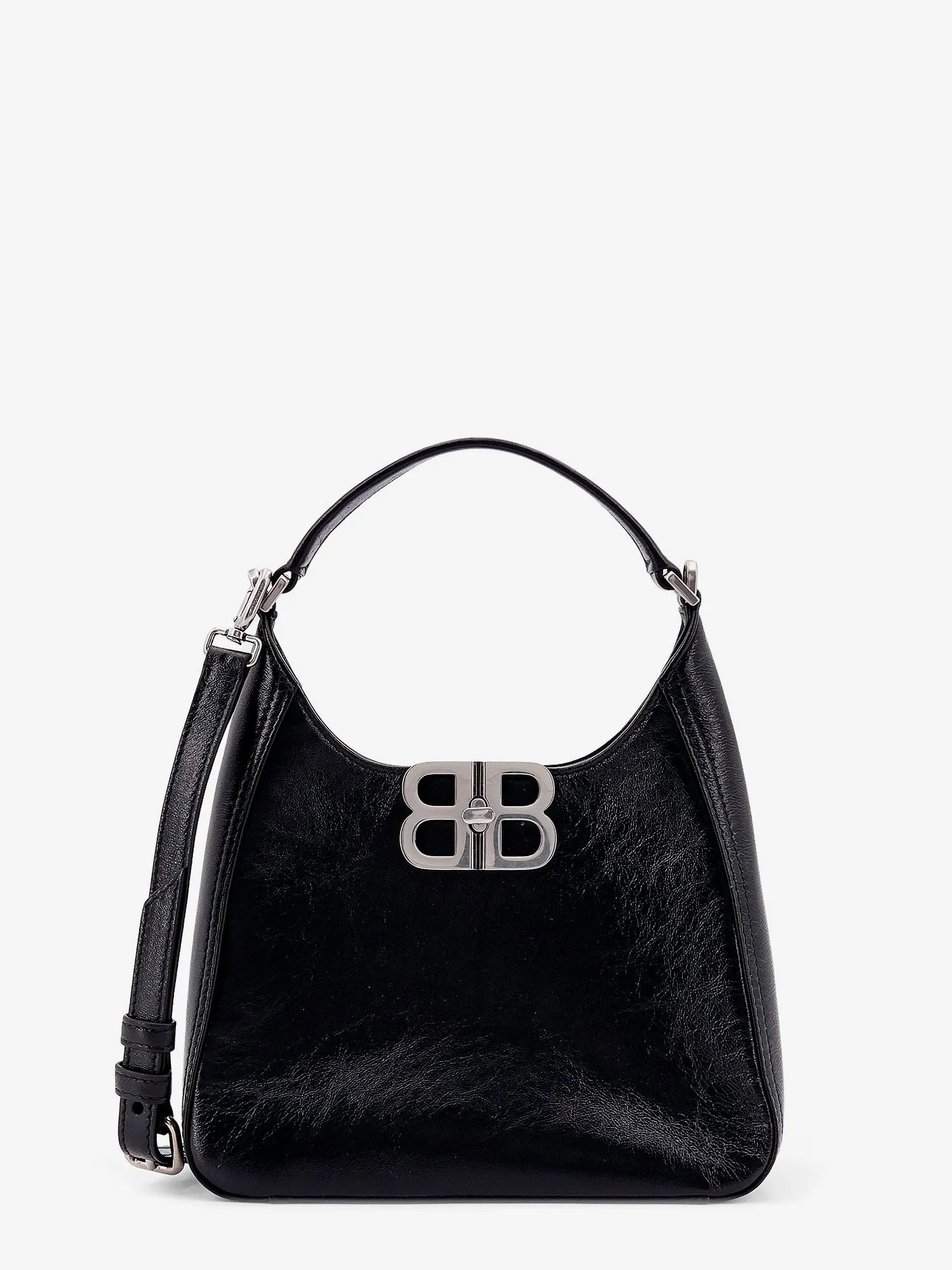 Balenciaga Bb Soft Hobo S Leather Bag