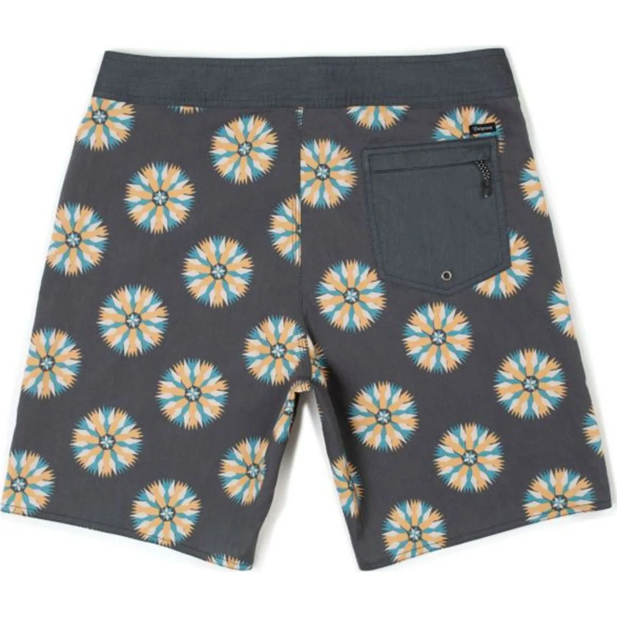 Barge Trunk - Black/Silver