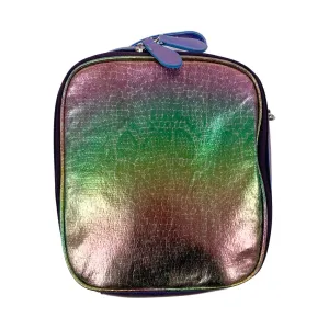 Bari Lynn Rainbow Metallic Ombre Lunch Box