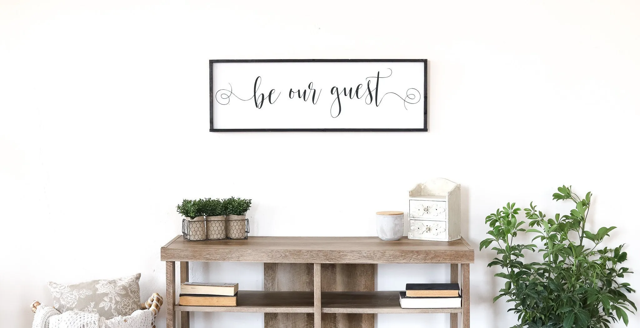 Be Our Guest Sign