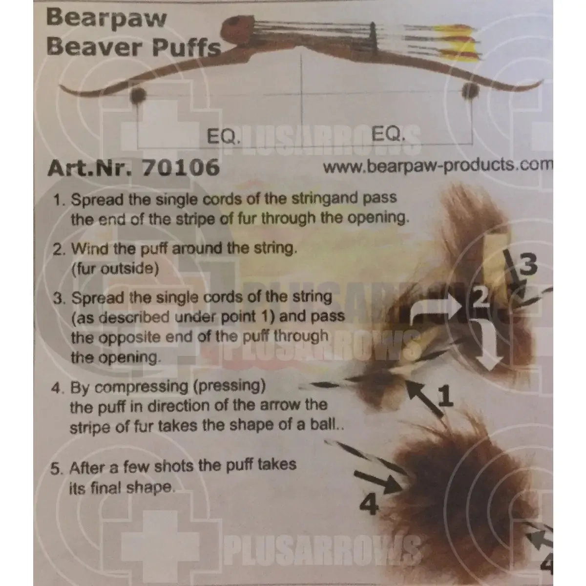 Bearpaw Beaver Puff String Silencer