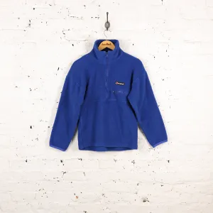 Berghaus 90s Polartec 1/4 Zip Fleece - Blue - S
