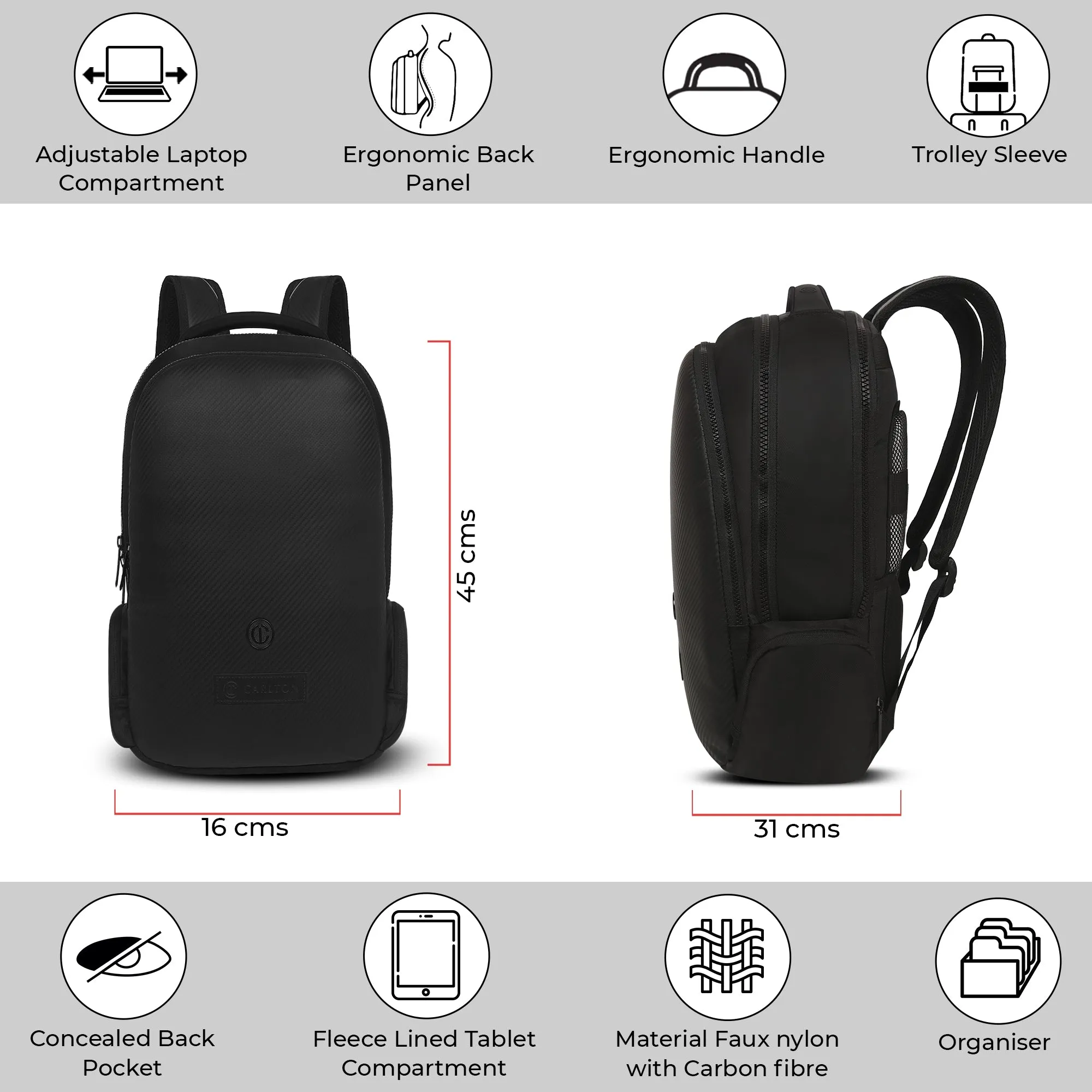 Berkeley Laptop backpack