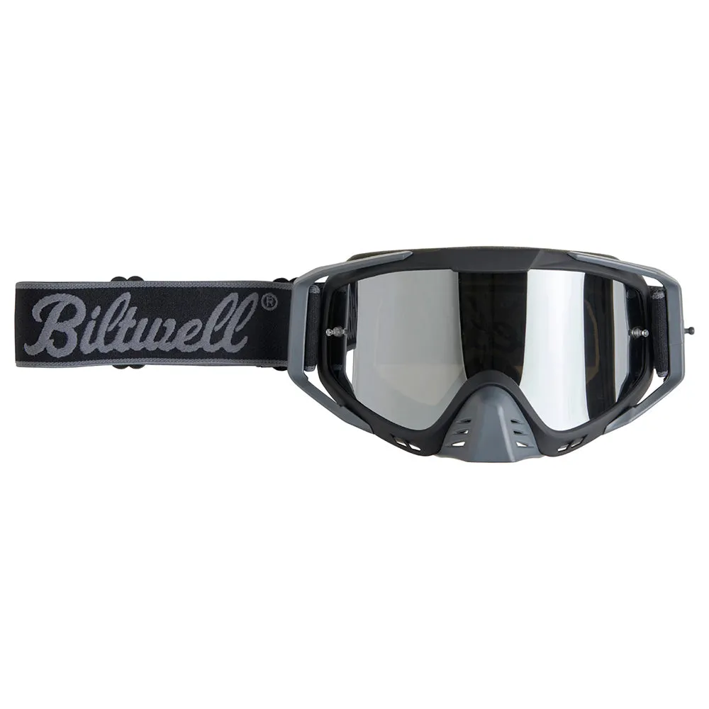 BILTWELL RIDGELINE GOGGLE [SCRIPT GREY/BLACK]
