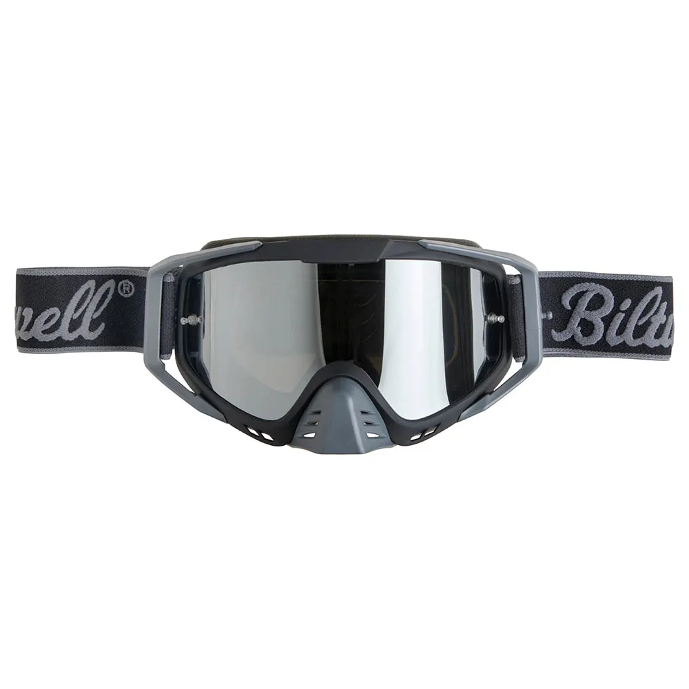 BILTWELL RIDGELINE GOGGLE [SCRIPT GREY/BLACK]