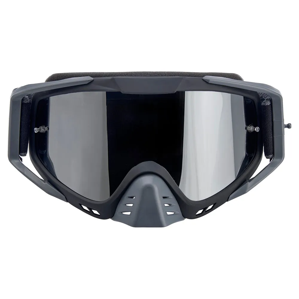 BILTWELL RIDGELINE GOGGLE [SCRIPT GREY/BLACK]
