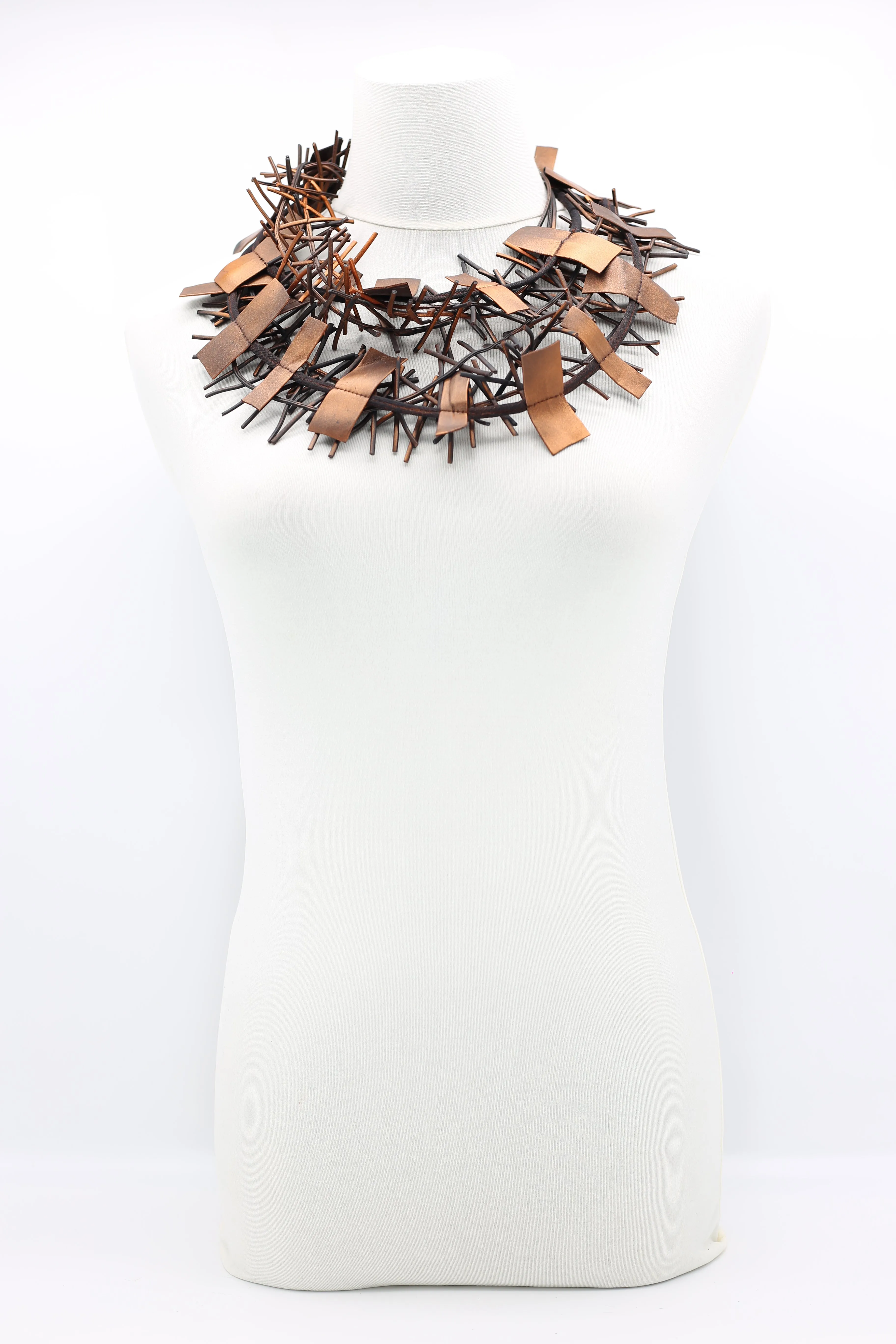 Bird's Nest with Leatherette on cord 4