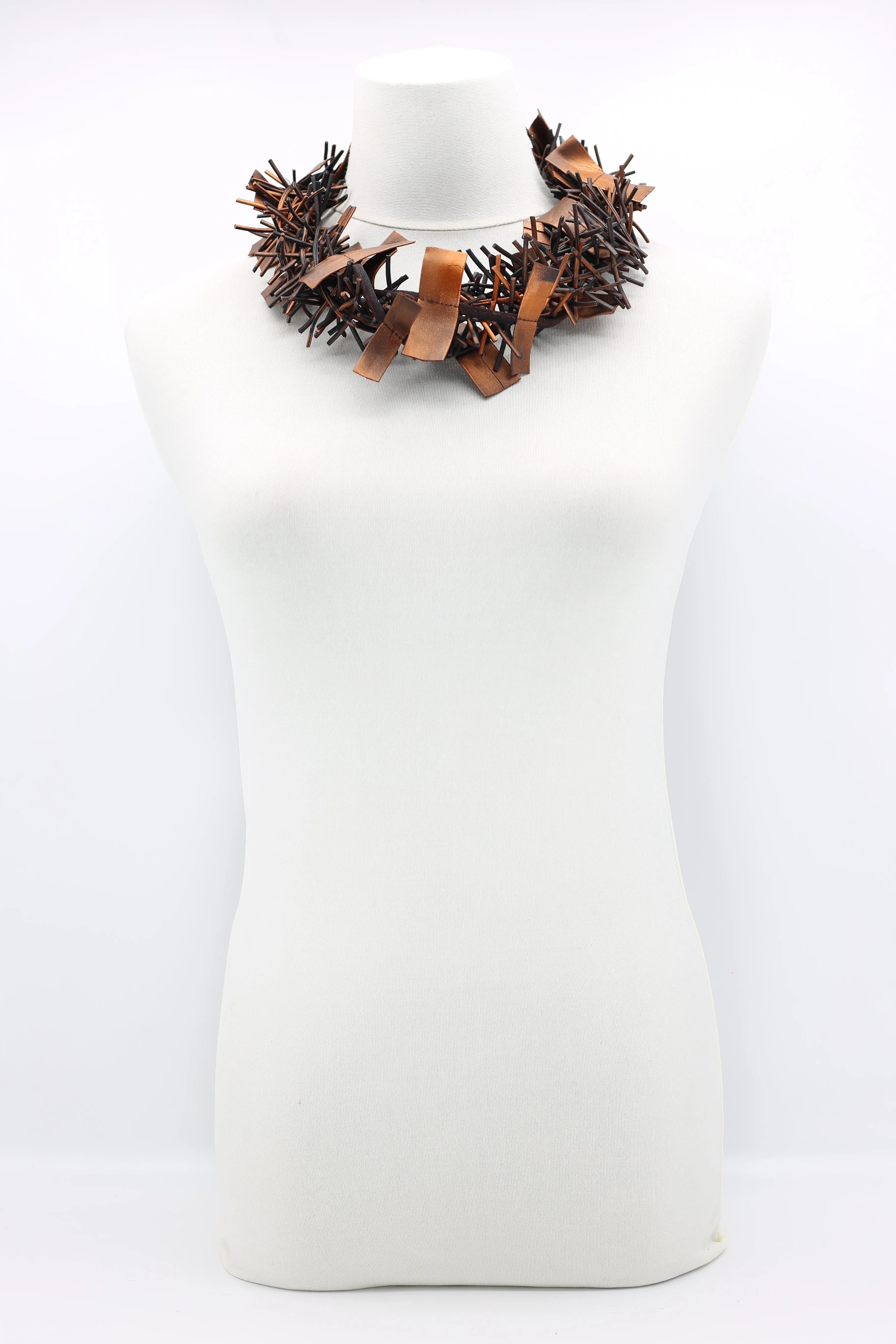 Bird's Nest with Leatherette on cord 4