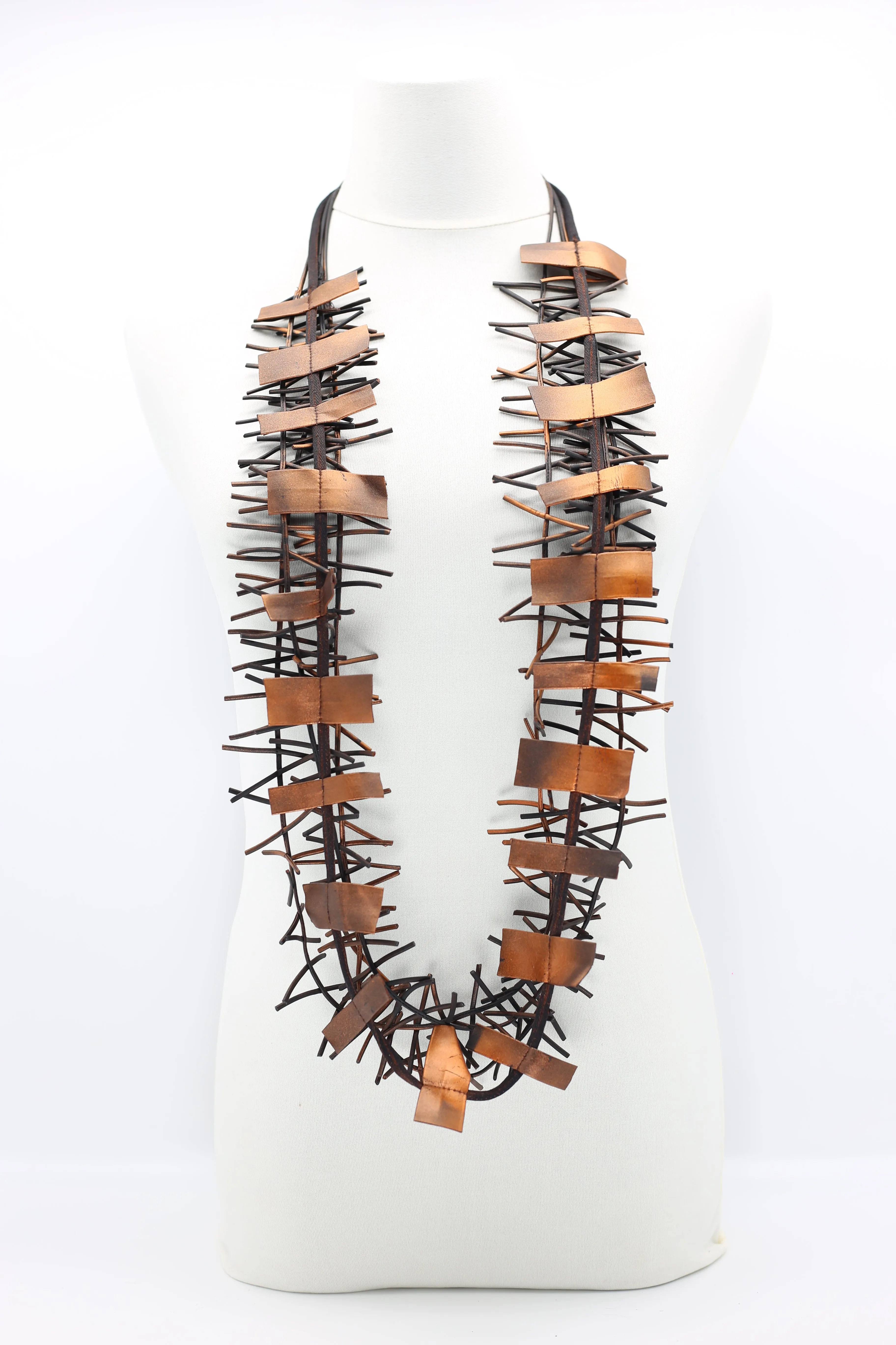Bird's Nest with Leatherette on cord 4