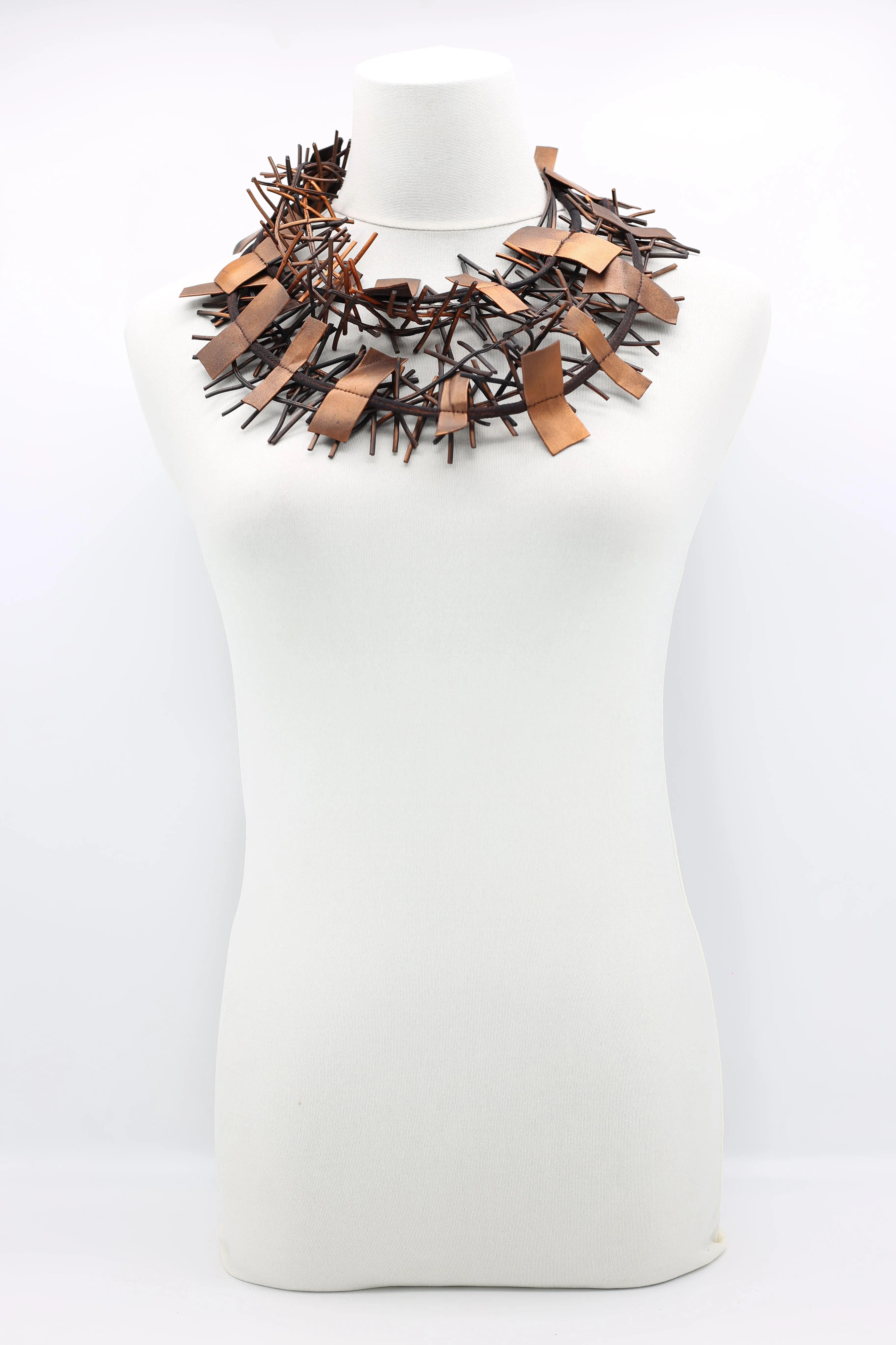 Bird's Nest with Leatherette on cord 4