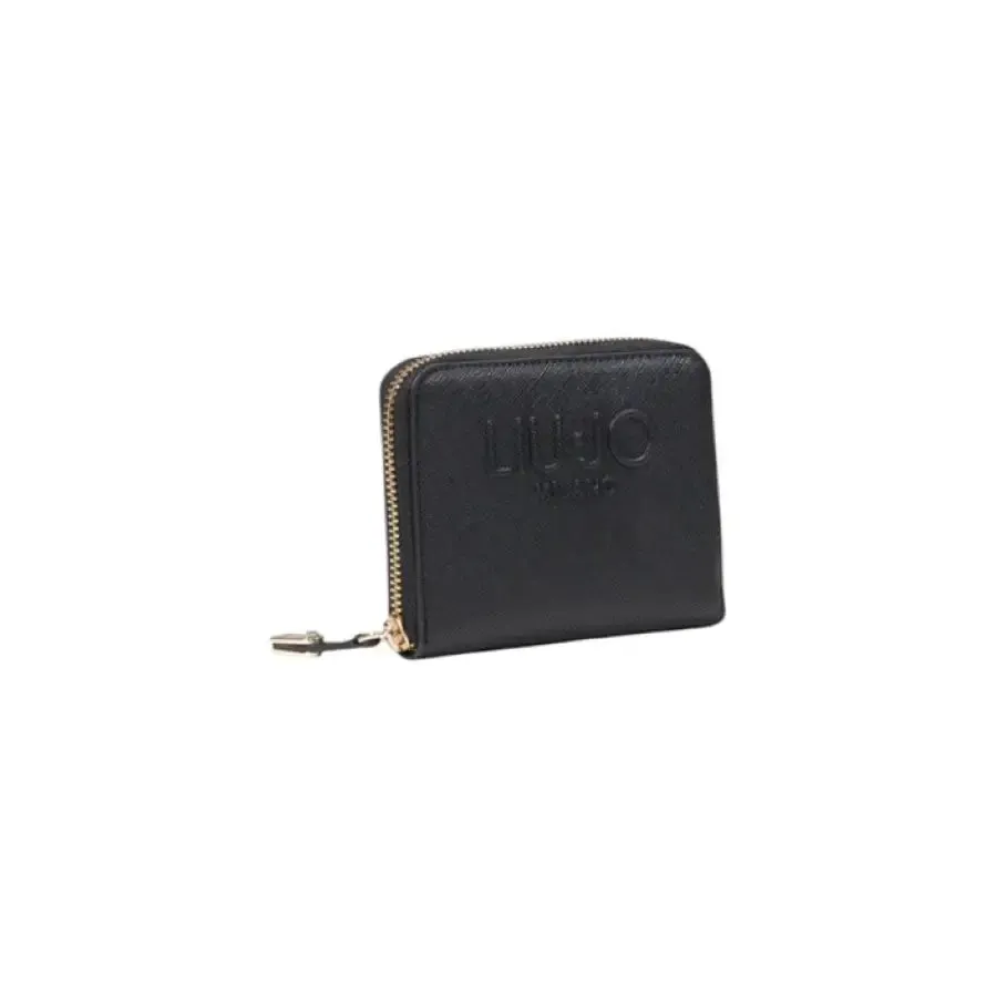 Black Zippered Wallet