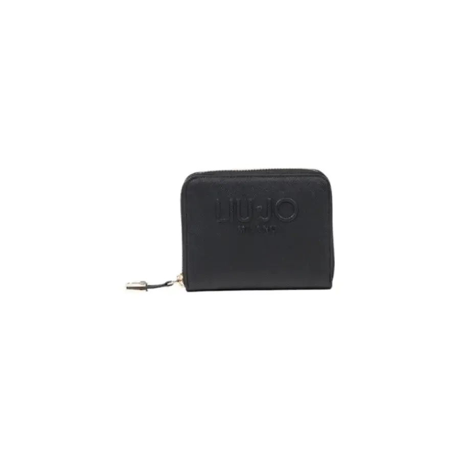 Black Zippered Wallet
