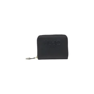 Black Zippered Wallet