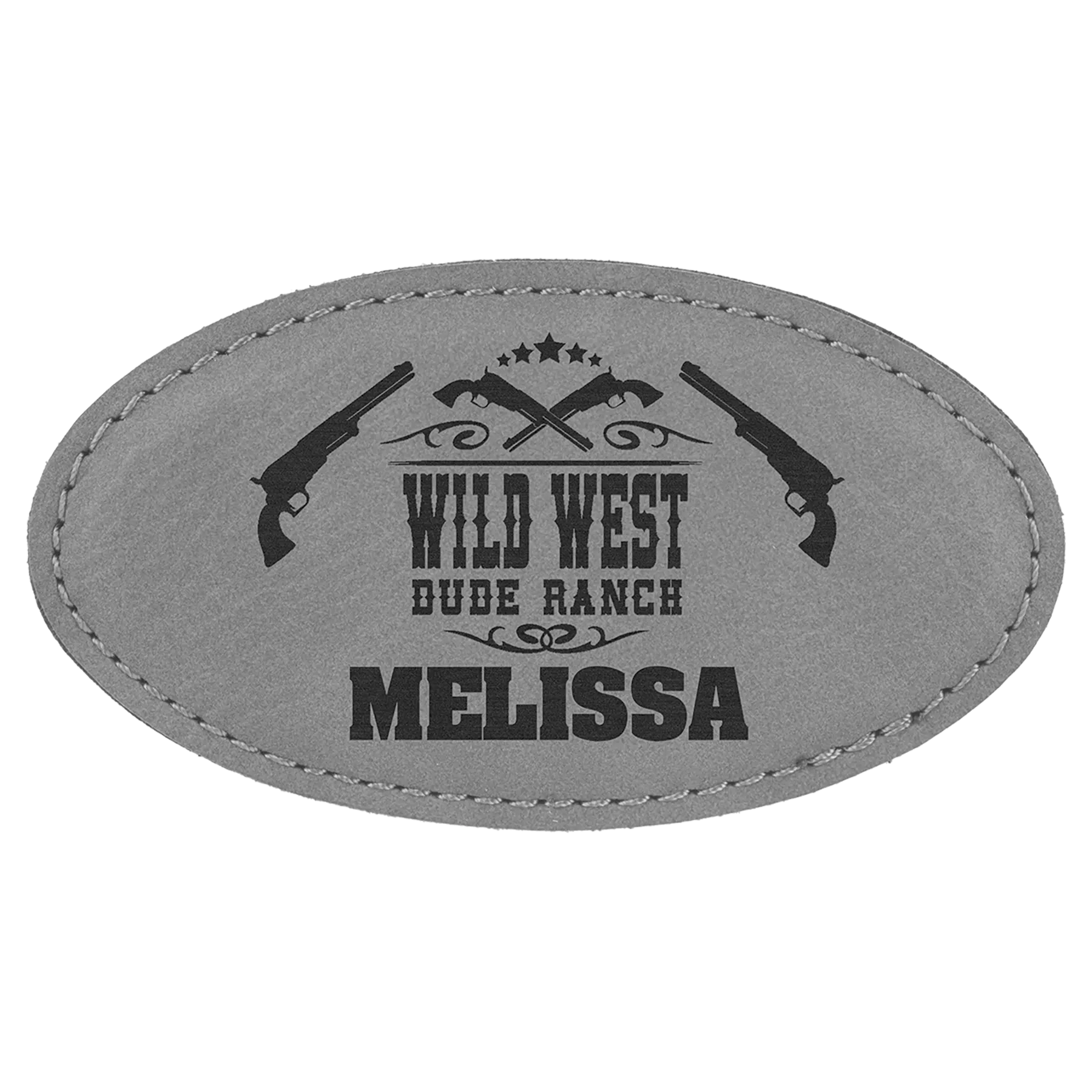 Blank Magnet Oval Badge