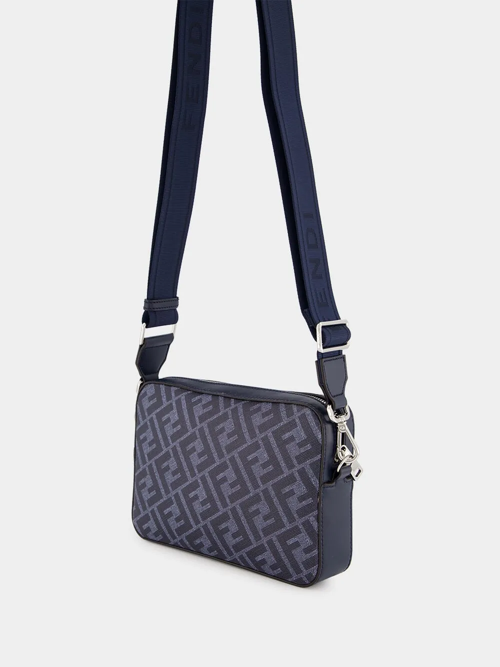 Blue Diagonal Camera Case