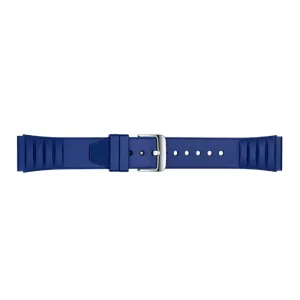 Blue Fluoro Rubber Strap