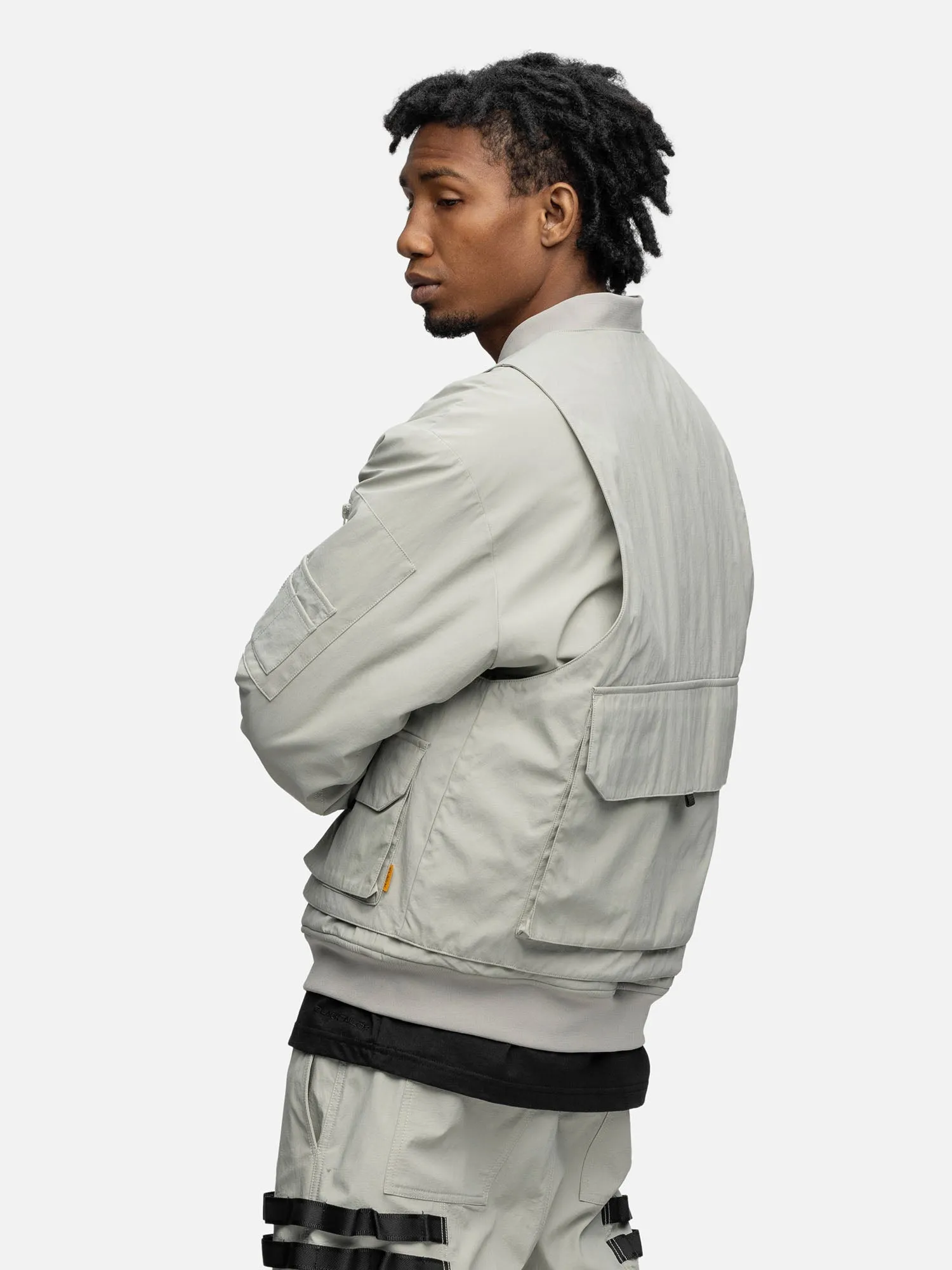 BOMBER JACKET STONE