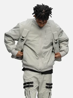 BOMBER JACKET STONE