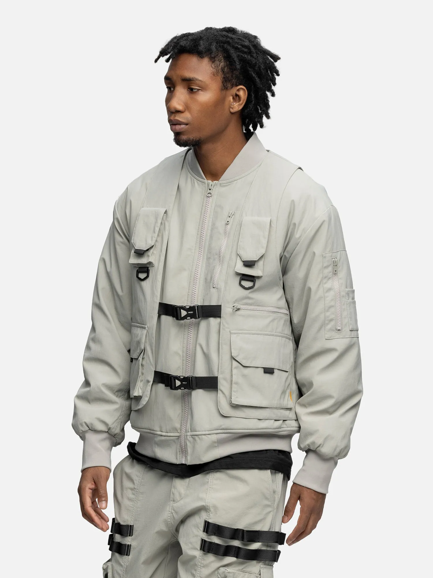 BOMBER JACKET STONE