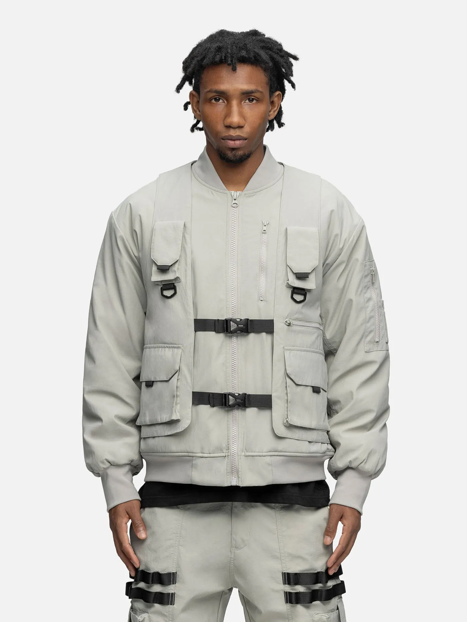 BOMBER JACKET STONE
