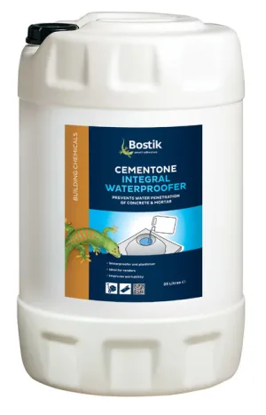 Bostik Cementone Integral Liquid Waterproofer 25L