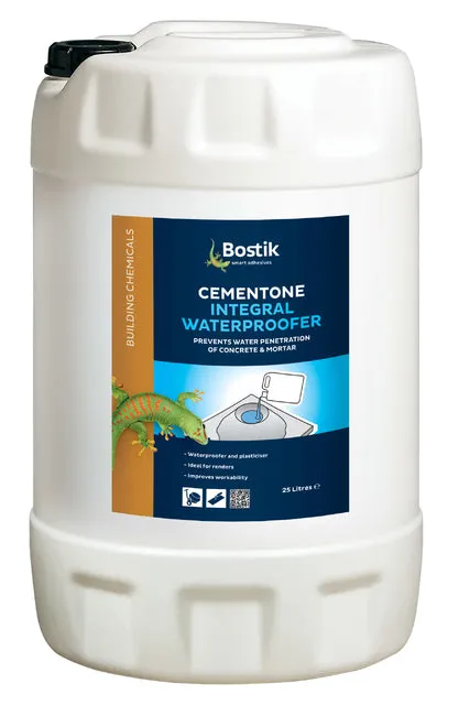 Bostik Cementone Integral Liquid Waterproofer 25L