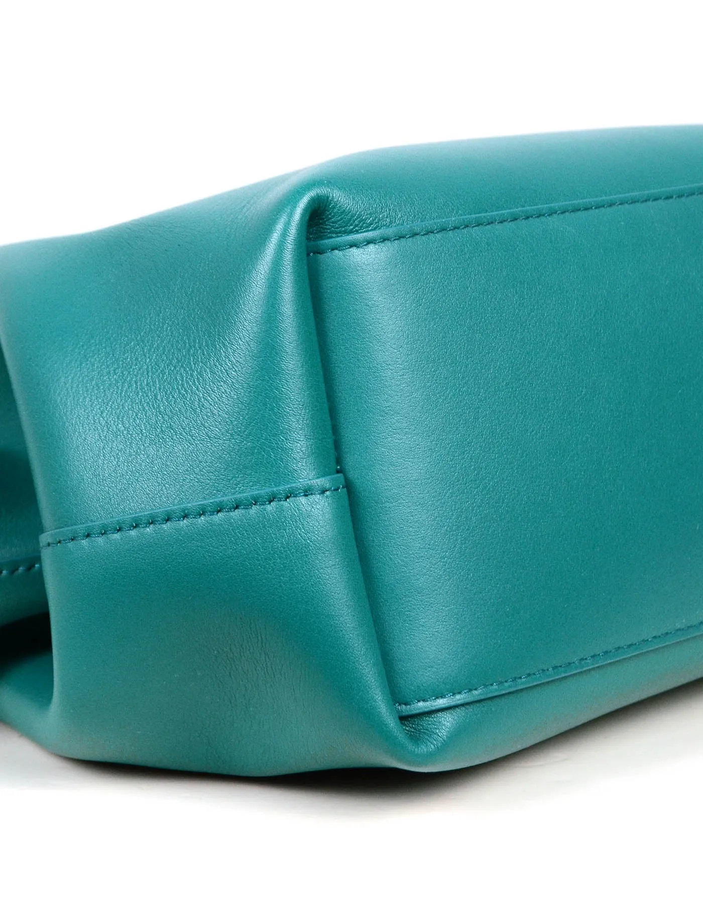 Bottega Veneta 2021 Mallard Blue Medium The Point Bag