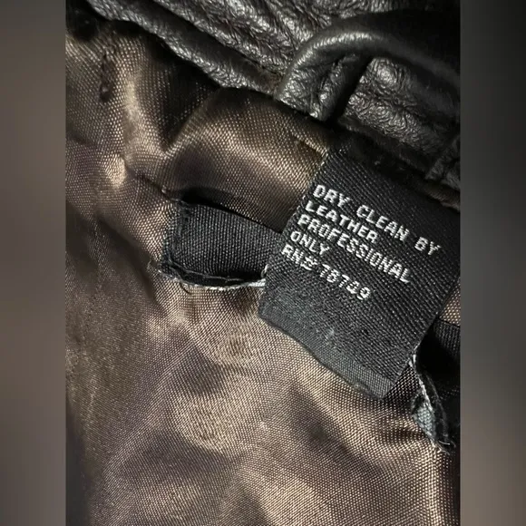 🐑Brown Lamb Leather Jacket — Chocolate Brown — Lined — Arden B — Size XS