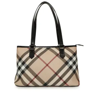 Burberry Supernova Check Regent Tote