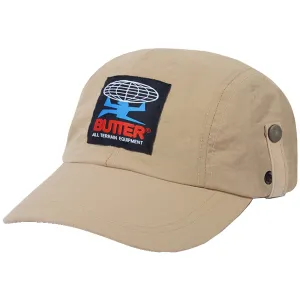 Butter Goods All Terrain 4 Panel Flap Cap Tan