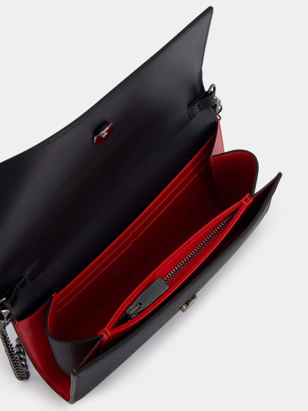 By My Side Black Clutch