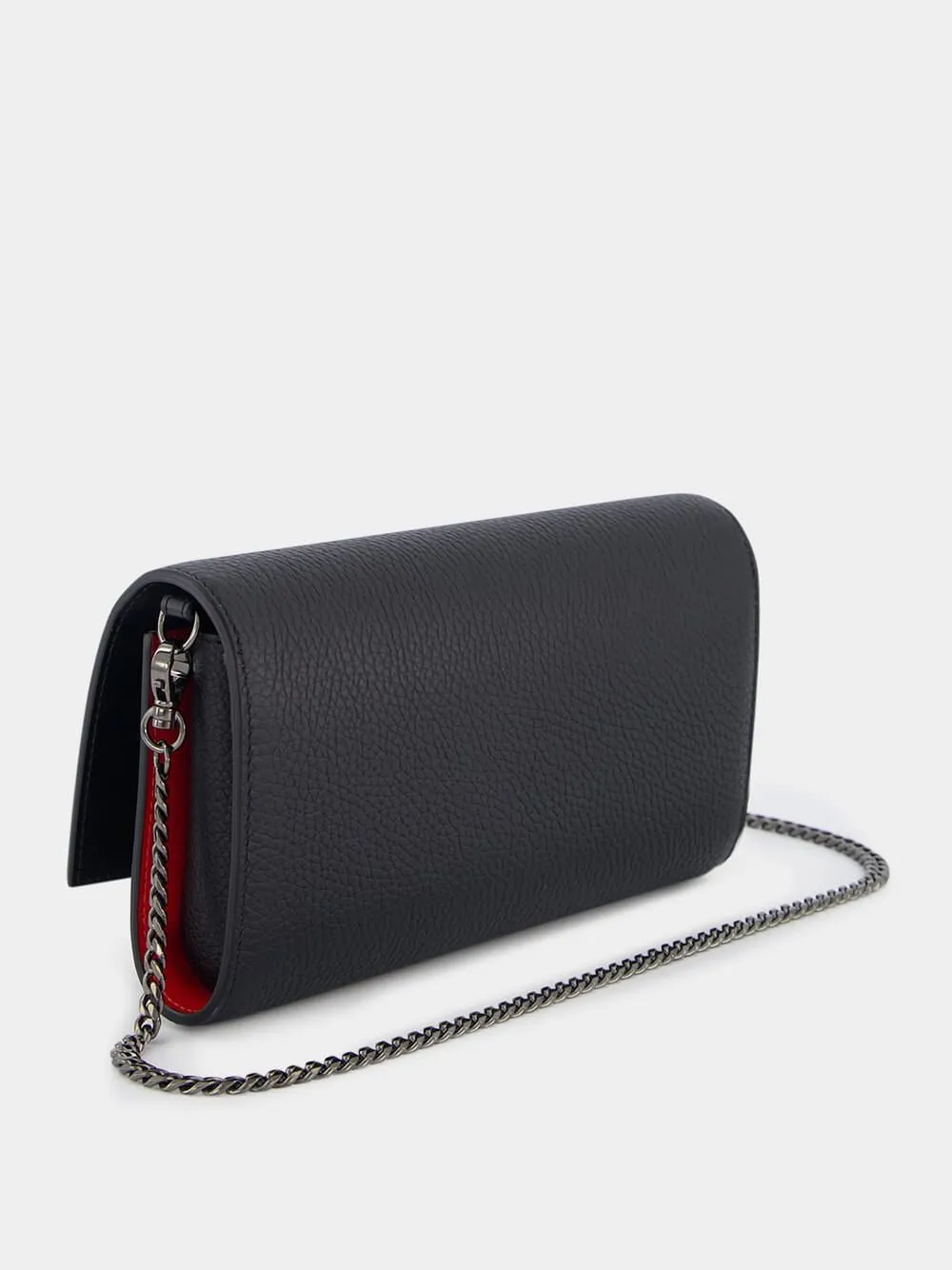 By My Side Black Clutch