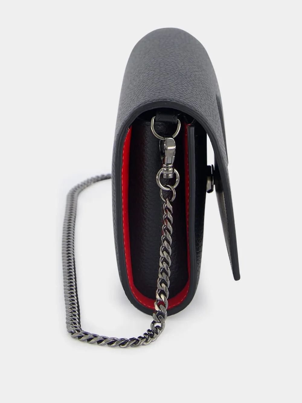 By My Side Black Clutch
