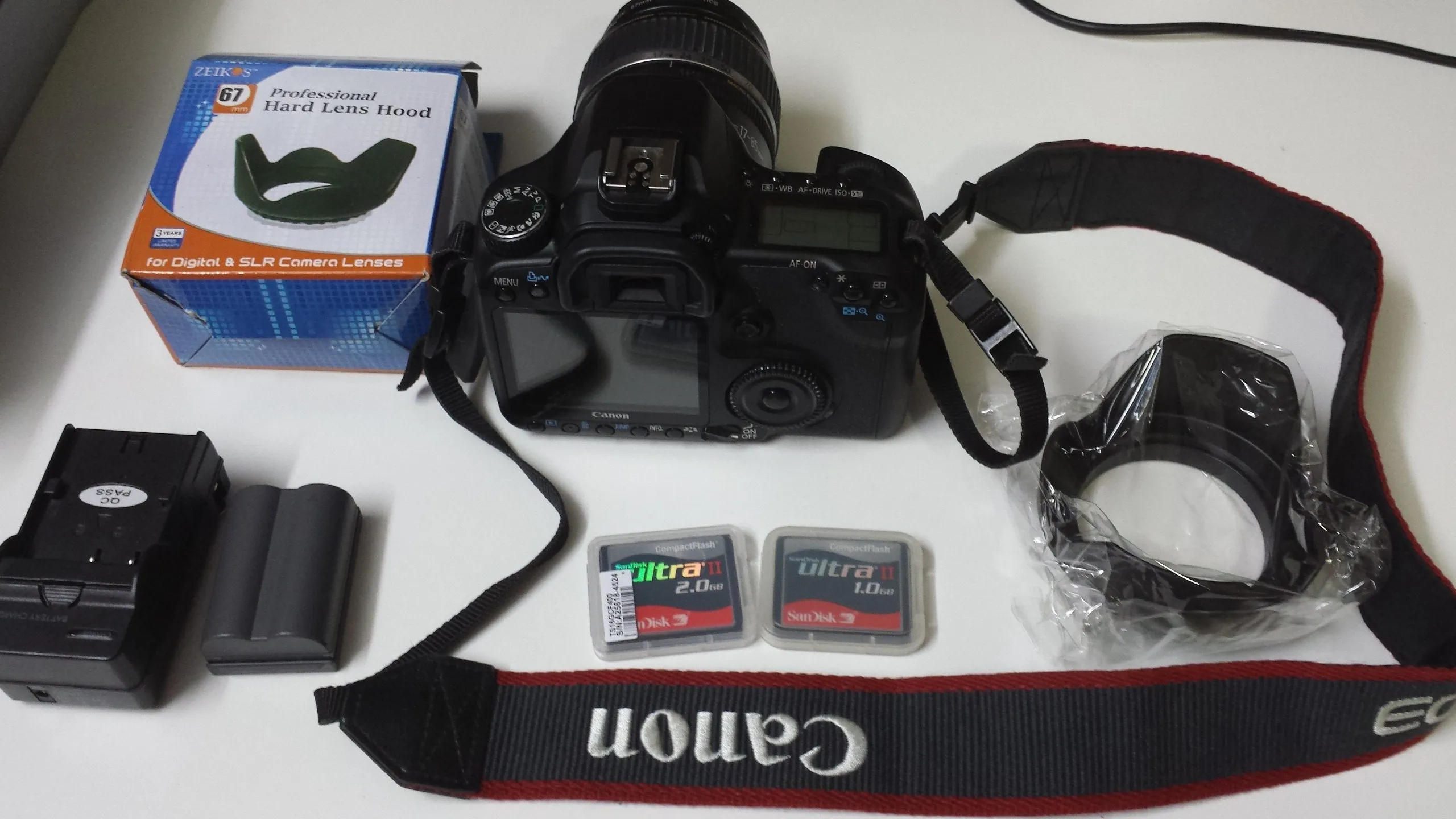 Canon EOS 40D DSLR with 17-85mm lens