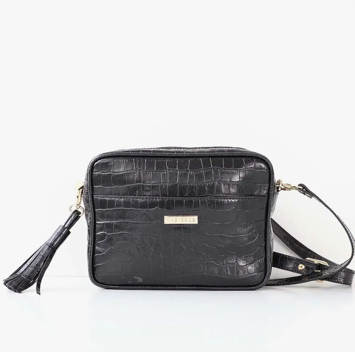 Carlota Crossbody Bag in Black